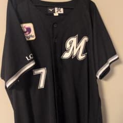 千葉ロッテマリーンズ 藤岡裕大 ビジター レプリカユニフォーム O