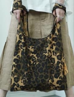 ラックス　Ma`r’s BAG-big ブラウン　レオパード 美品 ラックス Ma`r's BAG-big ブラウン レオパード - メルカリ