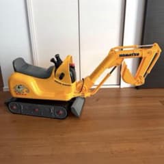 マイクロショベル コマツ 乗用玩具 ケンケンキッキ【ジャンク品