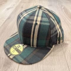 週末お値下げNew Era 59FIFTY チェック柄キャップ 7 1/2のサムネイル