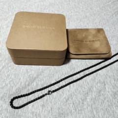 DAVIDYURMAN デヴィッドヤーマン ボックスチェーンネックレス ブラック