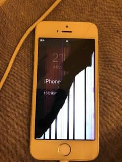 iPhone 5s Silver 32 GB docomo ジャンク品のサムネイル