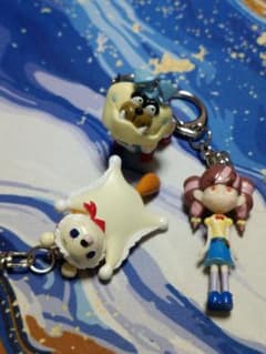 眠田ころん／テクノブル公／モンモン（ハクション大魔王） アレンジキーホルダーのサムネイル