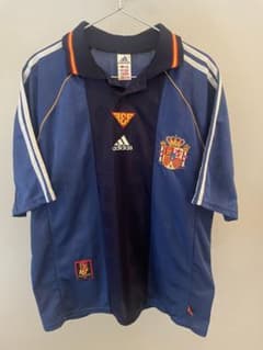 スペイン代表 Spain 98-99 away jersey ユニフォーム M スペイン代表 Spain 98-99 away jersey ユニフォーム M | Mercari