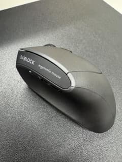 SANWA SUPPLY エルゴノミックマウス ブラックのサムネイル