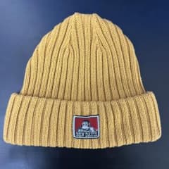 まみ様　専用BEN DAVIS マスタード 黄色 からし色 ニット帽のサムネイル