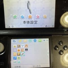 Nintendo 3DS 本体 ブラック ポケモン　ウルトラサン　ソフト付きのサムネイル