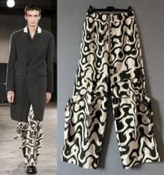 新品未使用 23AW DRIES VAN NOTEN 総柄ワイドカーゴパンツ 新品未使用 23AW DRIES VAN NOTEN 総柄ワイドカーゴパンツ - メルカリ