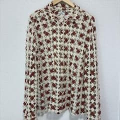 BODE/レース長袖シャツbodeクロシェニット