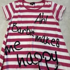 Barbie ストライプ 半袖Tシャツのサムネイル
