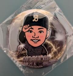 オリックスバファローズ 野口智哉選手 缶バッジ 9 - メルカリ