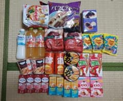 あ*ん様 食品詰め合わせセット 飲料 菓子 ラーメンのサムネイル