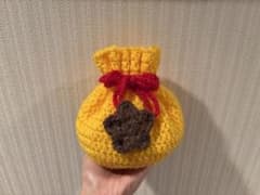 星の巾着袋　ハンドメイドのサムネイル