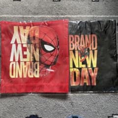 【りほ様専用】 Happyくじ スパイダーマン D賞メッシュトートバッグ ２点のサムネイル