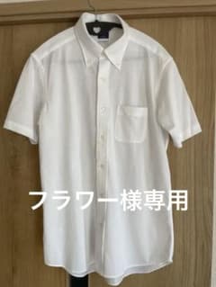 【フラワー様専用】CHOYA 半袖シャツ ホワイト ポケット付きのサムネイル