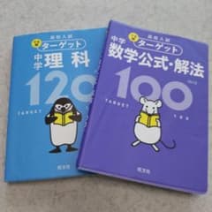 高校入試でる順ターゲット中学数学公式・解法100のサムネイル