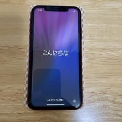 Apple iPhoneXR レッド 64GB 本体 バッテリー86%のサムネイル