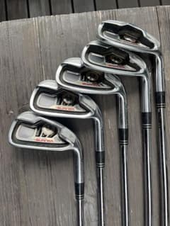 【訳あり】TaylorMade Burner アイアンセット 5本　7番欠損のサムネイル