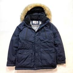 ノースフェイス ダウンジャケット コート パーカー DRYVENT ネイビー S 
