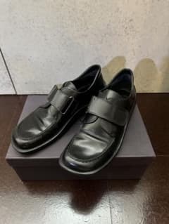PRADA プラダ レザーシューズ ローファー ブラック 38のサムネイル