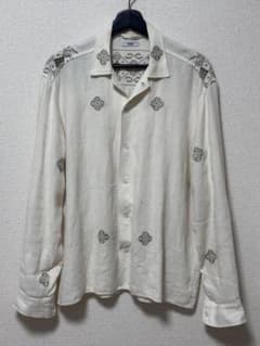 22SS BODE VINATGE LACE SHIRT