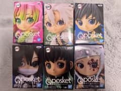 귀멸의 칼날 Qposket 피규어 기둥 6체 세트