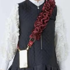 Bibiy.×Familiar ショルダーストラップ　赤のサムネイル
