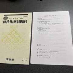 2023 高3・卒 総合化学(理論) 河合塾のサムネイル