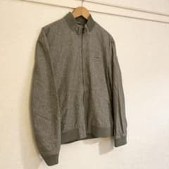 Banana Republicノーカラー ジャケット スイングトップ リネンのサムネイル