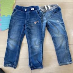 ギャップ　１１０サイズ　デニム2本のサムネイル