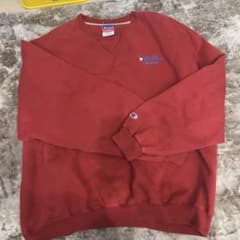 ヴィンテージChampion 赤色 XL スウェットのサムネイル