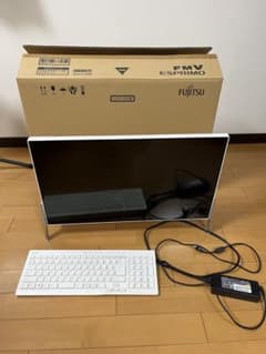 富士通の一体型デスクトップPC ESPRIMO FH70/B3 富士通 デスクトップパソコン アウトレット Office付き 新品 同様