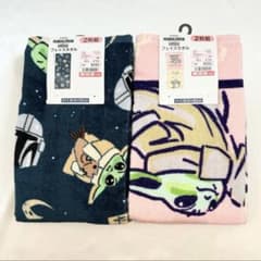 STAR WARS 만다롤리안 글로구 페이스 타올 각 1장 2장 세트