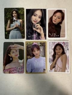 TWICE ツウィ トレカ6枚セットのサムネイル