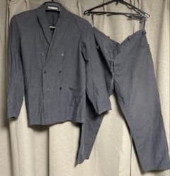 希少 コモリ タイプライター ダブル ジャケット パンツ セットアップ 1 