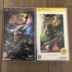 PSP 소프트 몬스터 헌터 2개 세트