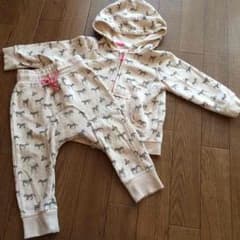 しまうま総柄セットアップ☆12-18M☆H&Mのサムネイル