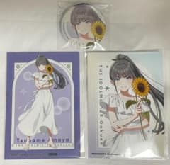 学園アイドルマスター 有楽町マルイ 缶バッジ 特典ブロマイド 雨夜燕