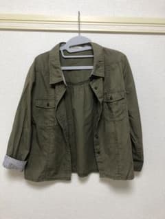 ミリタリー　ジャケット　シャツのサムネイル
