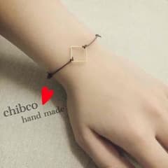 ひし形チャームブレスレットのサムネイル