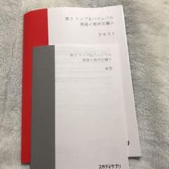 スタディサプリ 高3 トップ&ハイレベル英語 英作文編のサムネイル