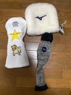 ゴルフヘッドカバー 3点セットのサムネイル