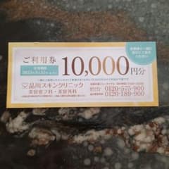 品川スキンクリニック ご利用券のサムネイル
