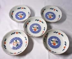 庫山窯 中平鉢揃 5客組 伝統絵柄 美濃焼 前畑 なます皿 深中皿 - メルカリ