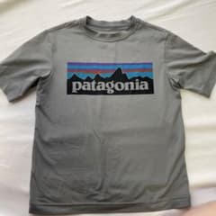 patagonia グレー Tシャツ 山デザインのサムネイル