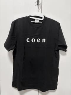 coen ロゴプリント Tシャツ ブラック Mのサムネイル