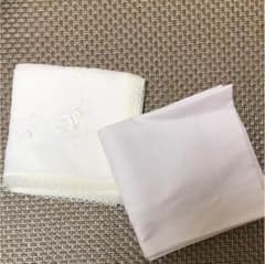 saku様専用☆白 ハンカチ 新郎新婦のサムネイル