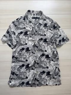 ALLSAINTS 半袖シャツ モノトーン 総柄 XSのサムネイル