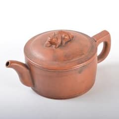 中国 紫砂 朱泥 神獣彫 急須 茶壷 在銘 C R5513 - メルカリ