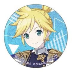 プロセカ 鏡音レン グリッター缶バッジ - メルカリ